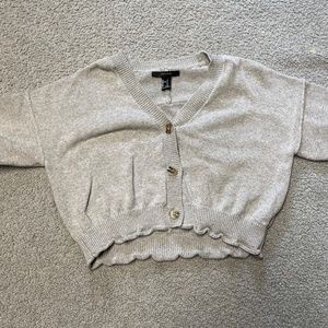 S cropped sweater